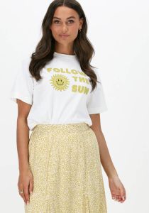 Catwalk Junkie Witte T-shirt Ts Follow The Sun
