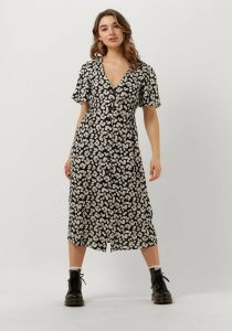 Catwalk Junkie gebloemde jurk Indy midi zwart