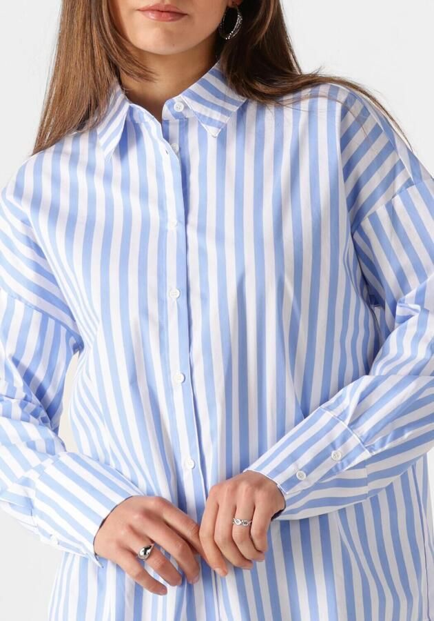 CC HEART Dames Blouses Harper Stripe Blouse Blauw - Foto 2