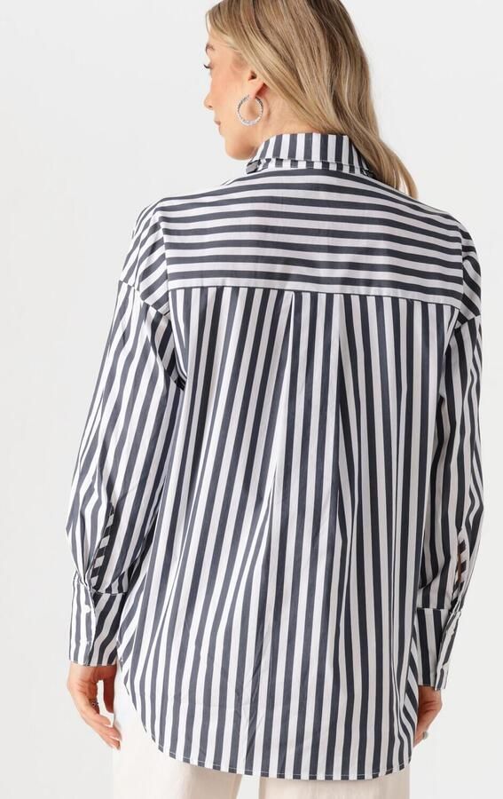 CC HEART Dames Blouses Harper Stripe Blouse Wit - Foto 3