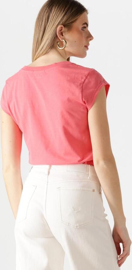 CC HEART Dames Tops & T-shirts Basic V-neck T-shirt Roze - Foto 3