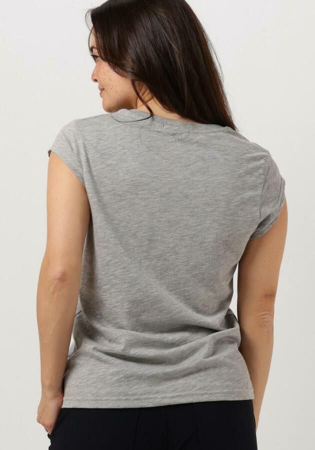 CC HEART Dames Tops & T-shirts Basic V-neck Tshirt Grijs