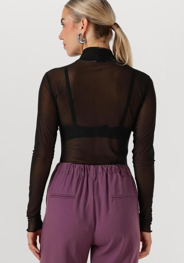 CC HEART Dames Tops & T-shirts Eve Mesh Turtleneck Zwart