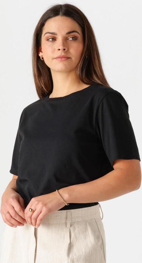 CC HEART Dames Tops & T-shirts Regular Shirt Zwart - Foto 4