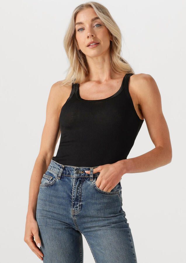 CC HEART Dames Tops & T-shirts Silk Camisole Zwart - Foto 4