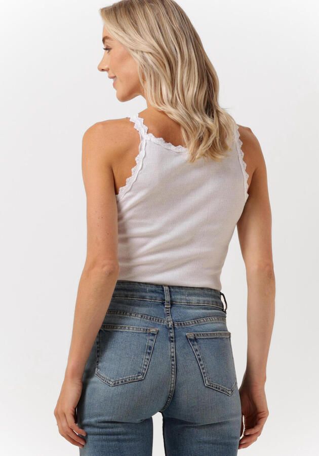 CC HEART Dames Tops & T-shirts Silk Lace Camisole Wit