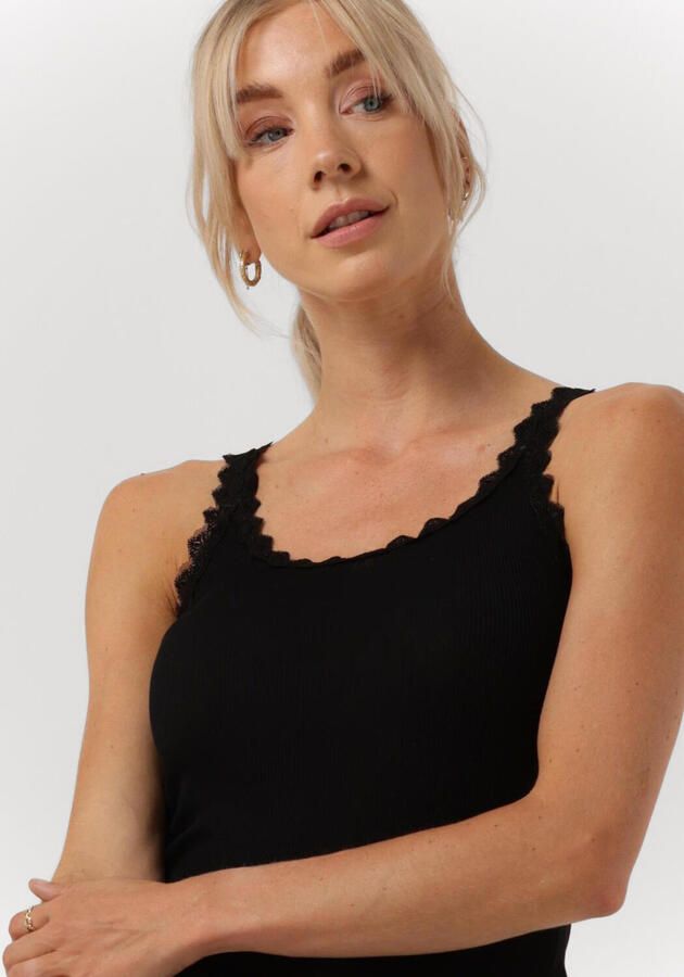 CC HEART Dames Tops & T-shirts Silk Lace Camisole Zwart - Foto 2