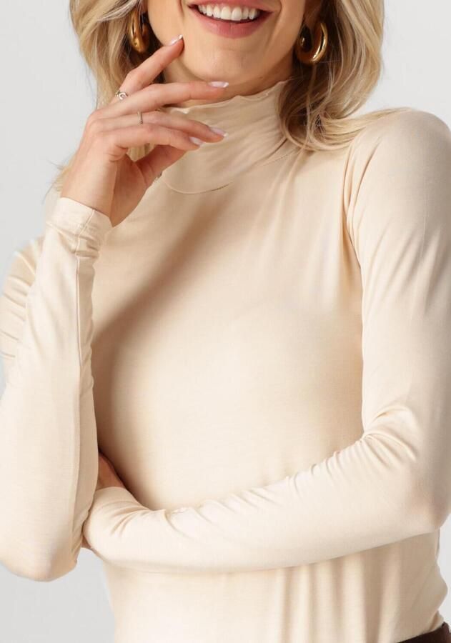CC HEART Dames Truien & Vesten Sofia Turtleneck Blouse Ecru - Foto 1