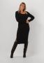 CC HEART Dames Jurken Elena Knit Dress Zwart - Thumbnail 1