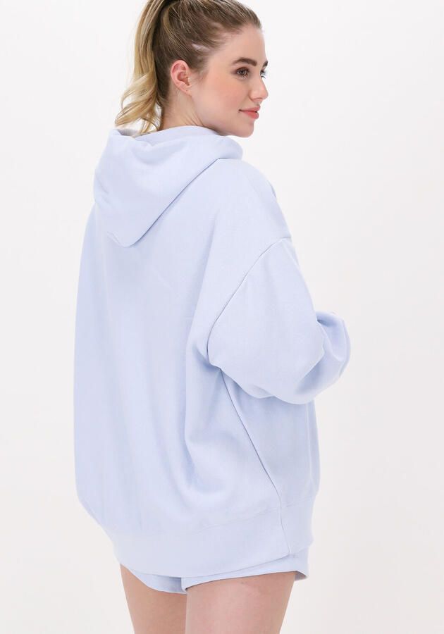 CHAMPION Dames Truien & Vesten Hooded Sweatshirt Dms Plain Lichtblauw - Foto 2