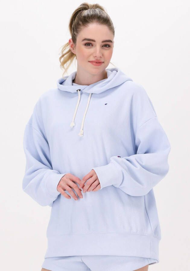 CHAMPION Dames Truien & Vesten Hooded Sweatshirt Dms Plain Lichtblauw