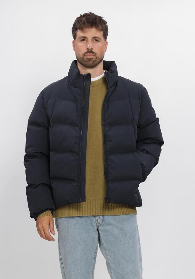 CHASIN Heren Jassen Frost Grid Donkerblauw