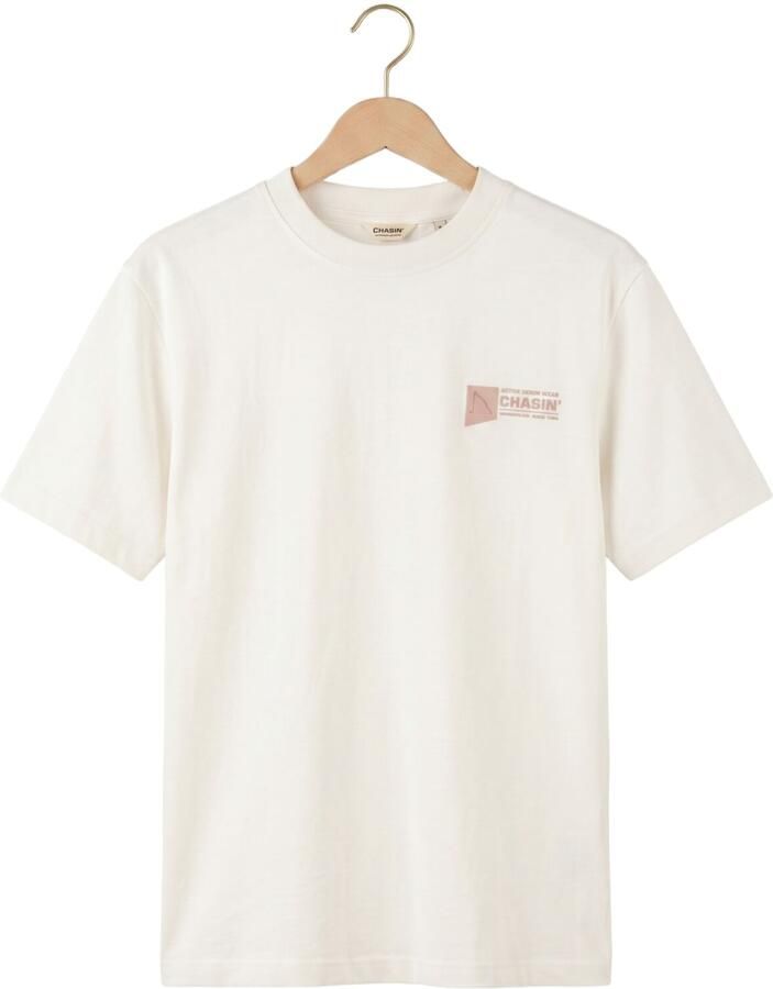 CHASIN Heren Polo's & T-shirts 52110080_ido Tee Wit - Foto 2