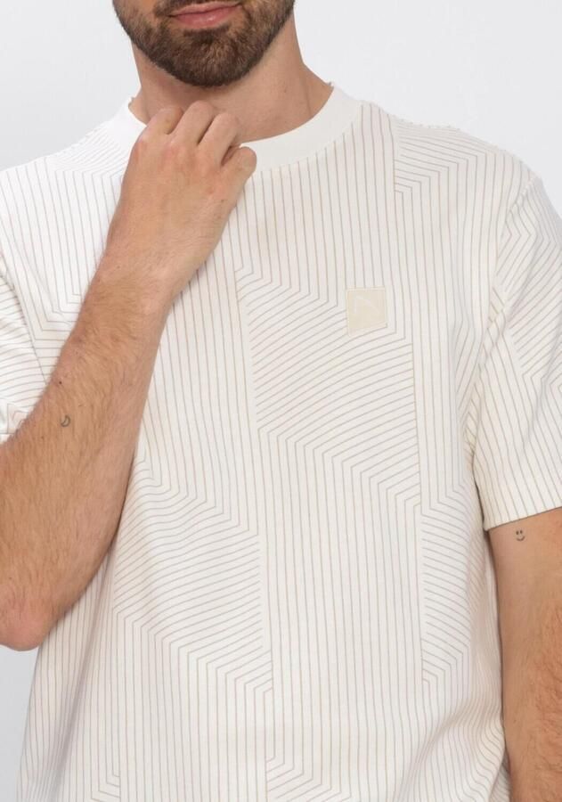 CHASIN Heren Polo's & T-shirts 52110087_miro Gebroken Wit - Foto 3