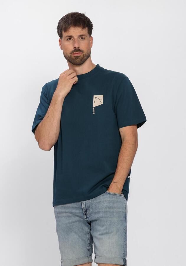CHASIN Heren Polo's & T-shirts 52110088_reco Petrol - Foto 3
