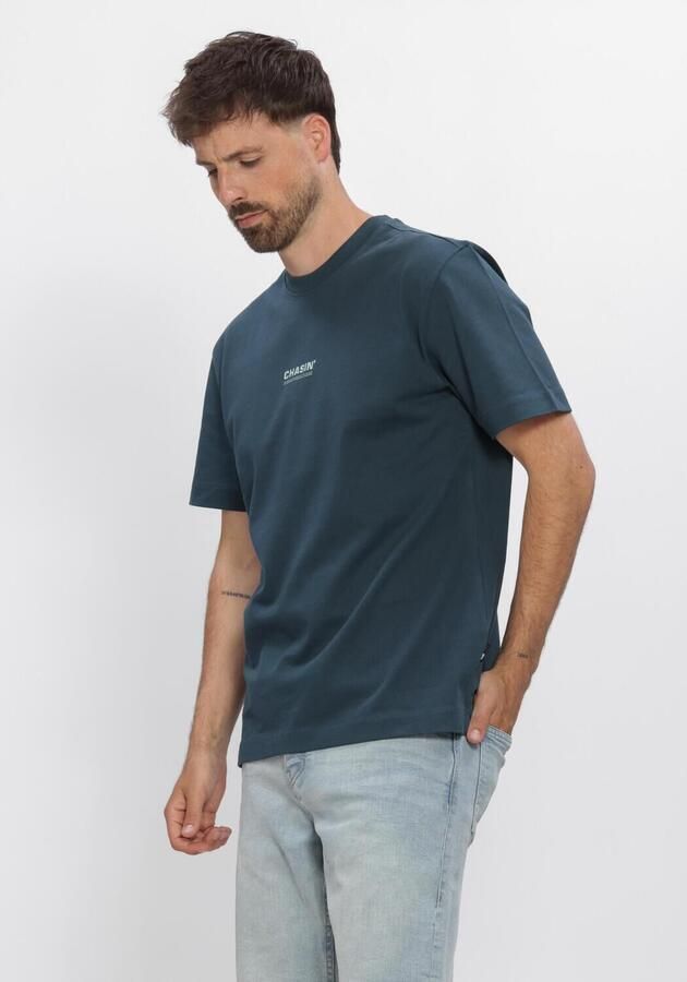 CHASIN Heren Polo's & T-shirts 52110092_xeron Petrol