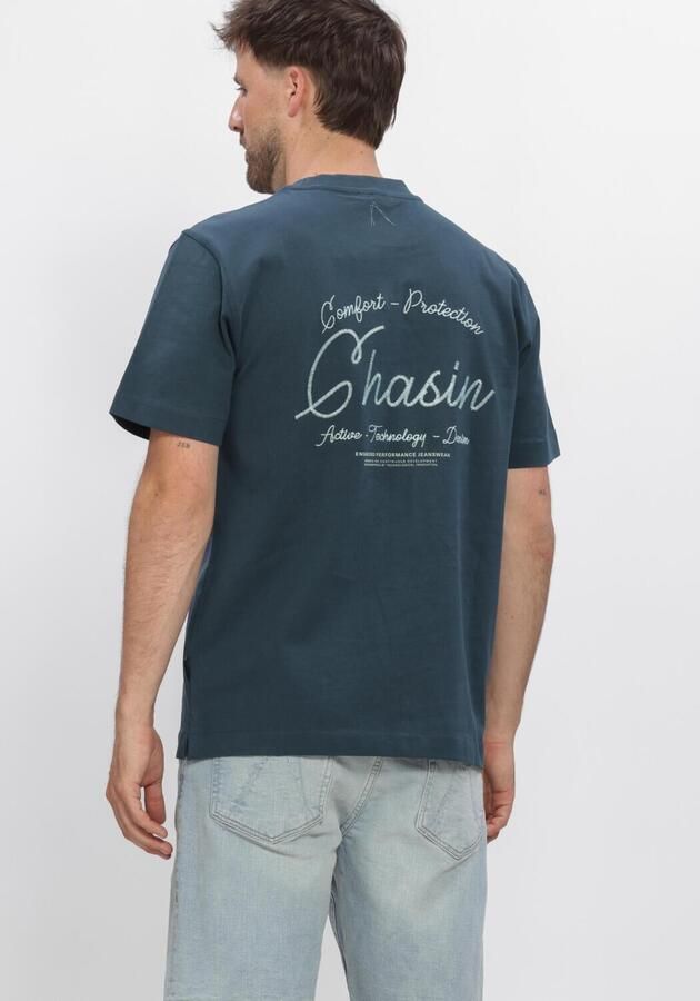 CHASIN Heren Polo's & T-shirts 52110092_xeron Petrol - Foto 3