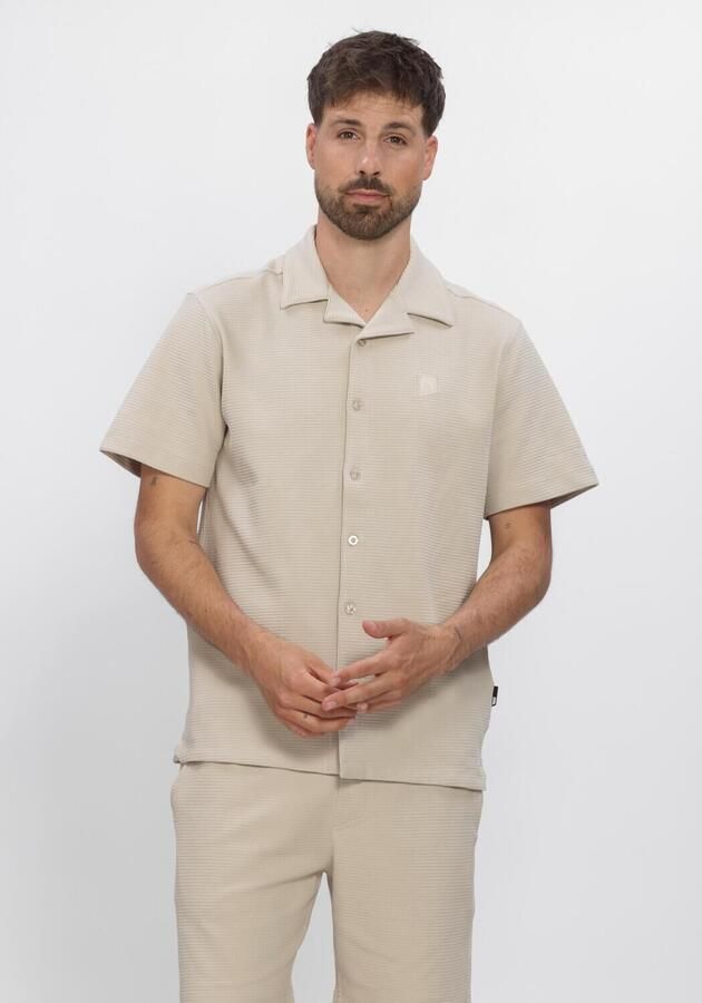 CHASIN Heren Polo's & T-shirts 62120012_doby Structure Beige