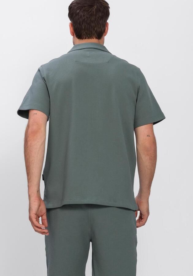 CHASIN Heren Polo's & T-shirts 62120012_doby Structure Olijf - Foto 3