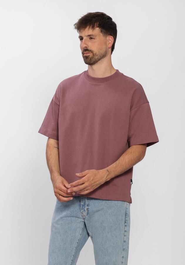 CHASIN' oversized T-shirt met backprint rose taupe - Foto 3