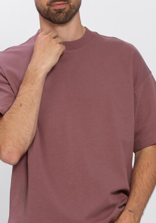 CHASIN' oversized T-shirt met backprint rose taupe - Foto 4