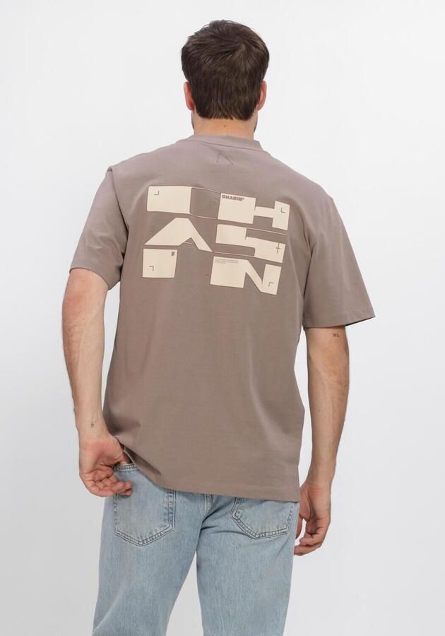 CHASIN' oversized T-shirt met backprint driftwood