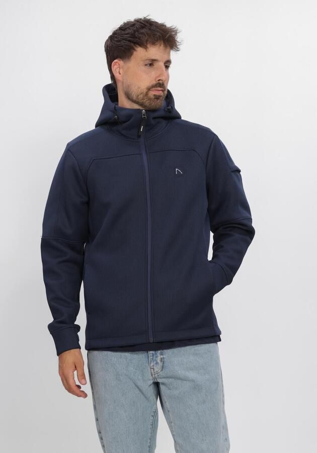 CHASIN Heren Truien & Vesten Adan Zip Donkerblauw