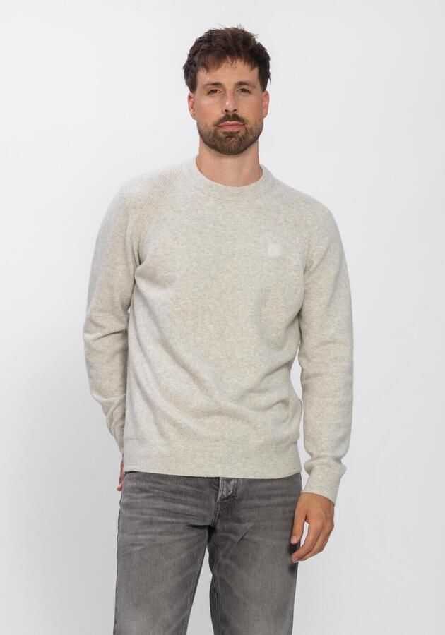 CHASIN ' Heren Truien & Vesten Finn Ply Ecru