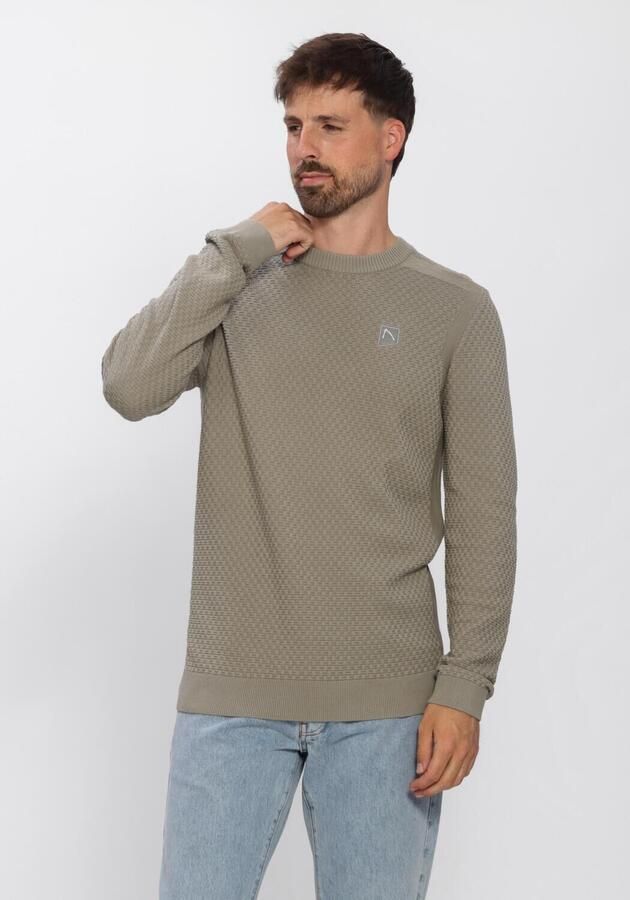 CHASIN' regular fit gebreide trui shadow