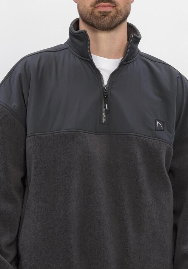 CHASIN ' Heren Truien & Vesten Ridge Half Zip Antraciet - Foto 4