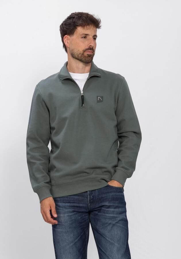 CHASIN Heren Truien & Vesten Ryden Zip-up Donkergroen
