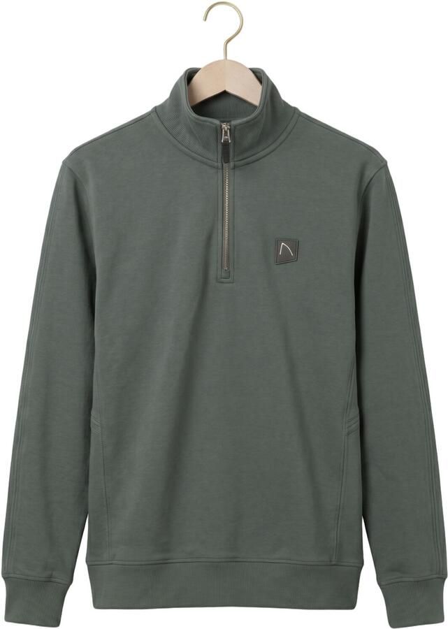 CHASIN Heren Truien & Vesten Ryden Zip-up Donkergroen - Foto 2