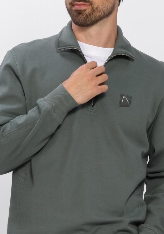 CHASIN Heren Truien & Vesten Ryden Zip-up Donkergroen - Foto 4