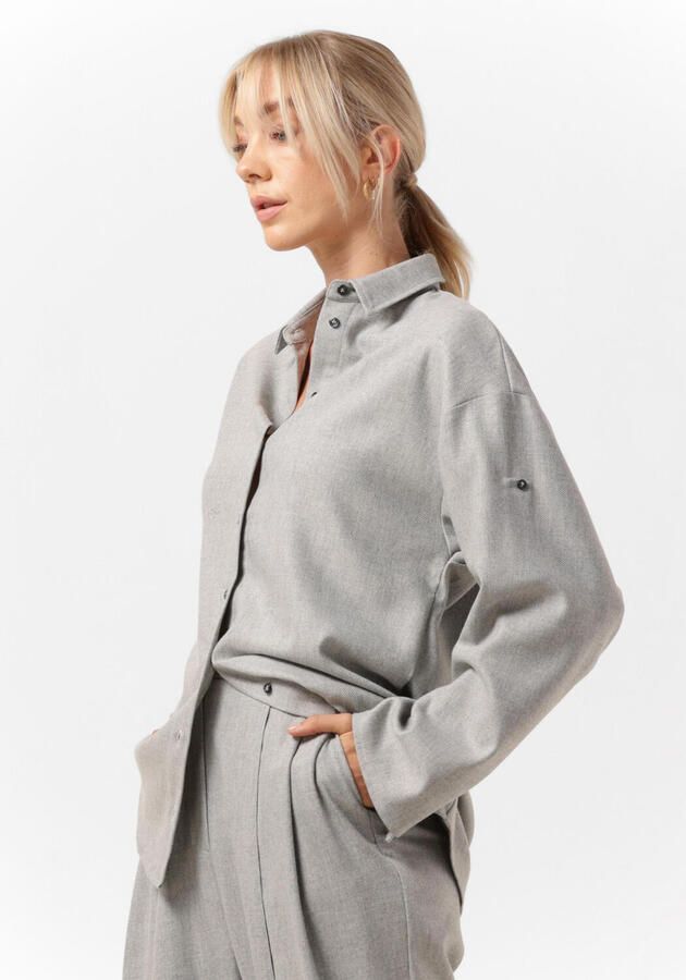 CHPTR-S Dames Blouses Lavish Blouse Lichtgrijs - Foto 4