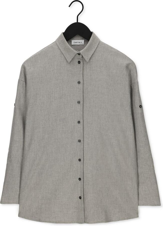 CHPTR-S Dames Blouses Lavish Blouse Lichtgrijs - Foto 1