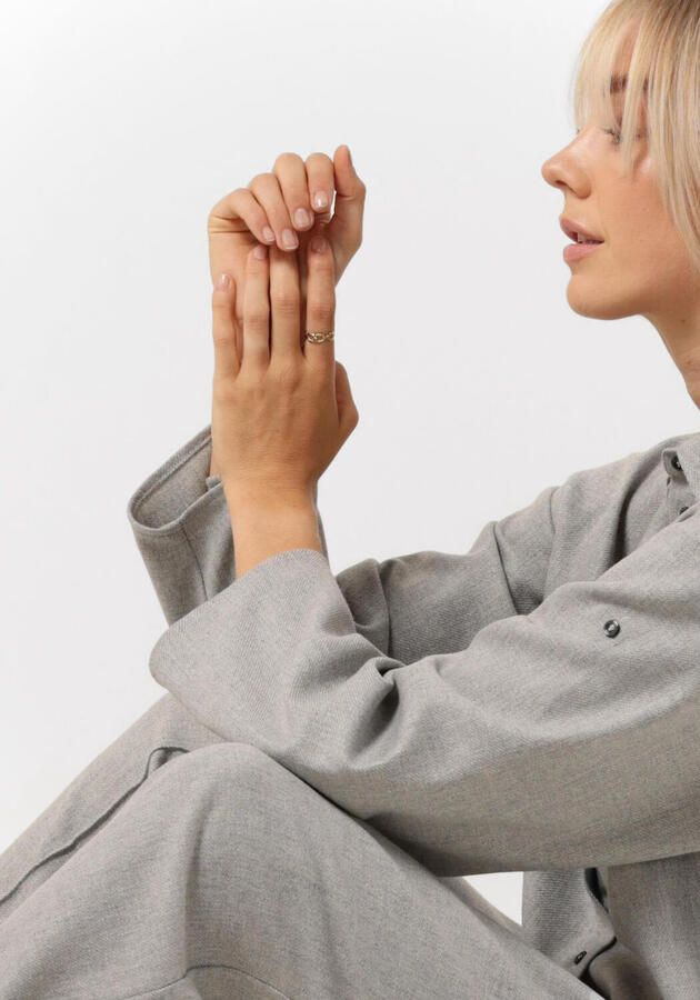 CHPTR-S Dames Blouses Lavish Blouse Lichtgrijs - Foto 3