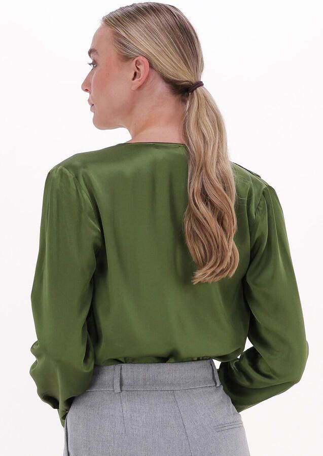 CHPTR-S Dames Blouses Sparkle Top Groen - Foto 2
