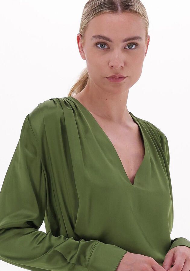 CHPTR-S Dames Blouses Sparkle Top Groen - Foto 3