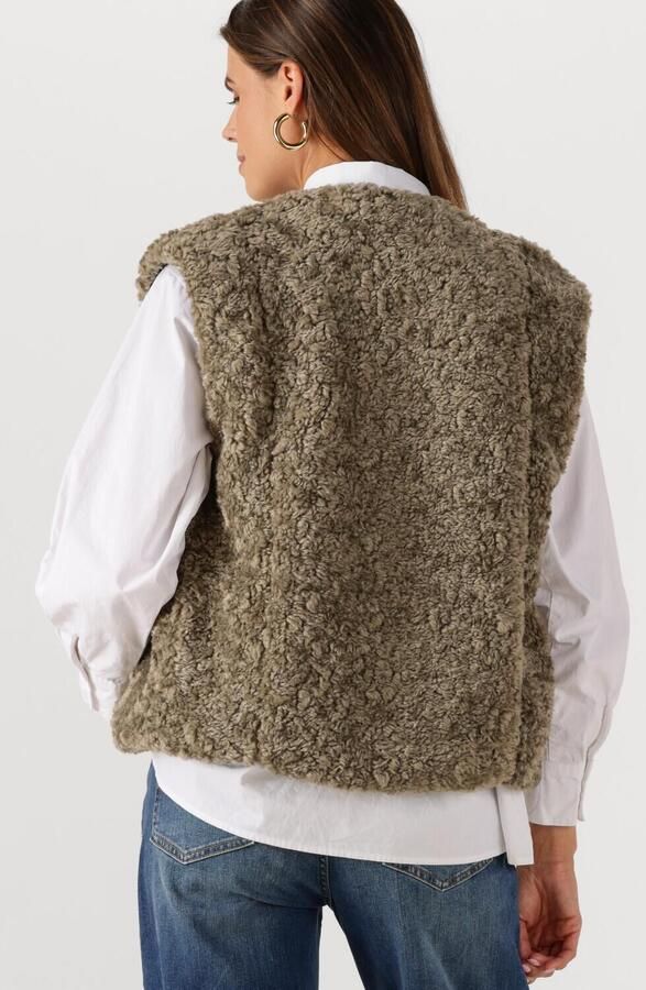 CIRCLE OF TRUST Dames Blazers Ariana Gilet Taupe - Foto 3