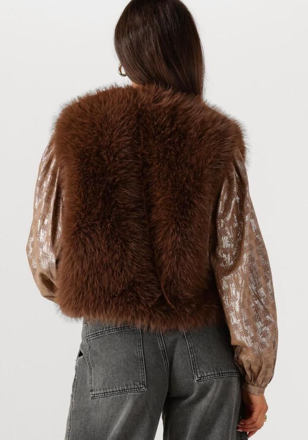 CIRCLE OF TRUST Dames Blazers Giselle Gilet Bruin - Foto 3