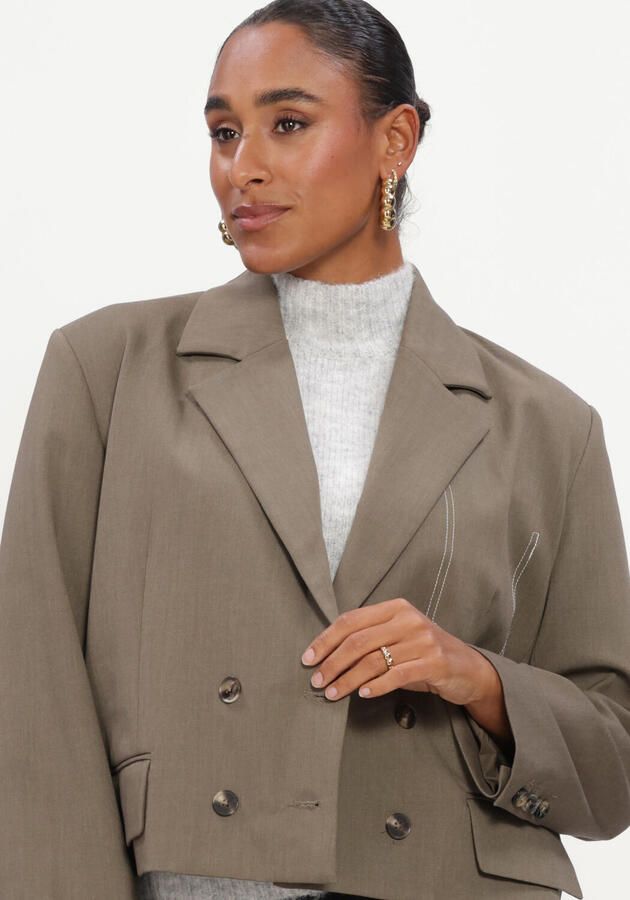 CIRCLE OF TRUST Dames Blazers Jozie Blazer Taupe - Foto 4
