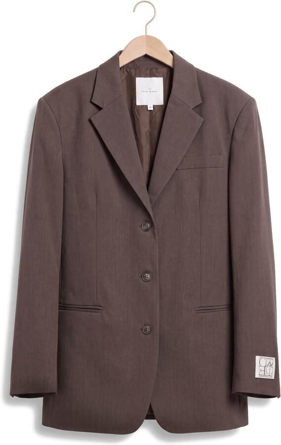 CIRCLE OF TRUST Dames Blazers Louis Blazer Taupe - Foto 4