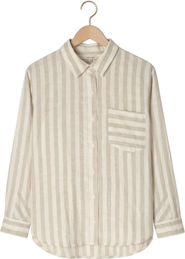 CIRCLE OF TRUST Dames Blouses Abby Blouse Beige - Foto 2
