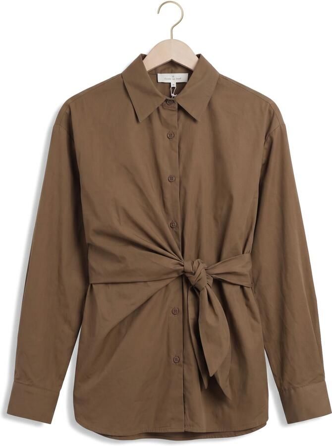 CIRCLE OF TRUST Dames Blouses Ally Blouse Bruin - Foto 2