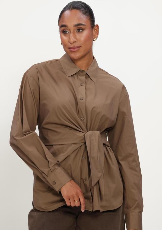 CIRCLE OF TRUST Dames Blouses Ally Blouse Bruin - Foto 3