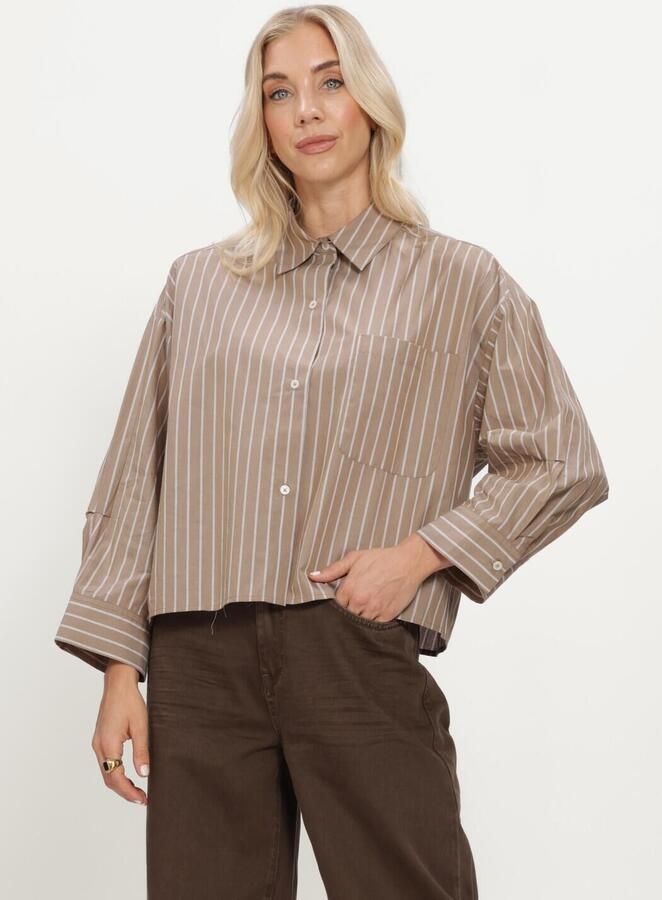 CIRCLE OF TRUST Dames Blouses Blair Blouse Beige