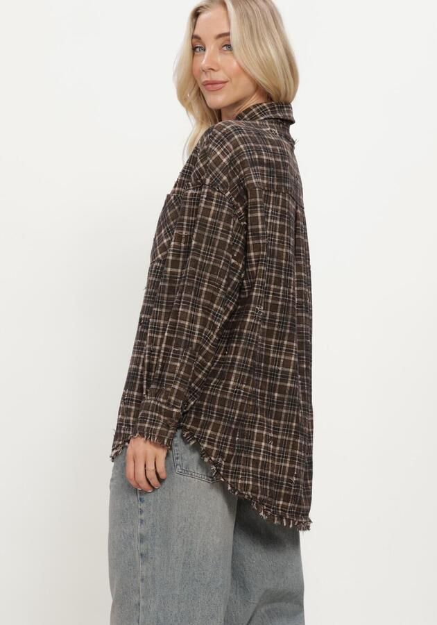 CIRCLE OF TRUST Dames Blouses Carly Blouse Bruin - Foto 2