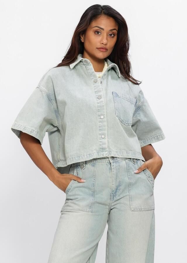 CIRCLE OF TRUST Dames Blouses Denver Blouse Lichtblauw