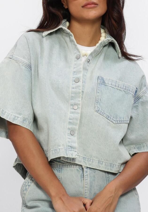 CIRCLE OF TRUST Dames Blouses Denver Blouse Lichtblauw - Foto 4
