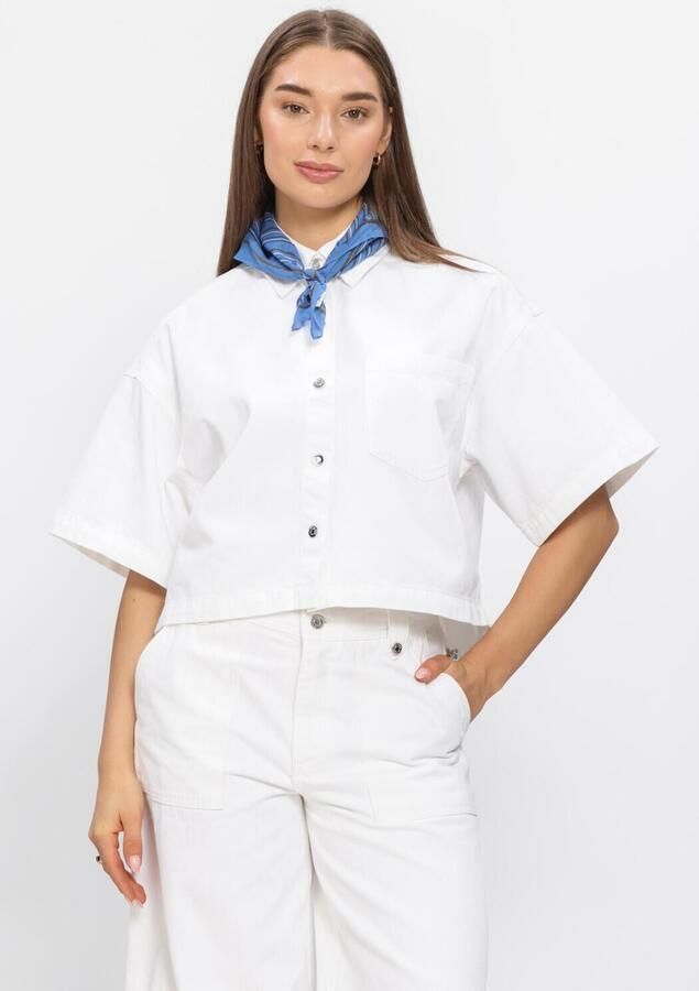 CIRCLE OF TRUST Dames Blouses Denver Blouse Wit